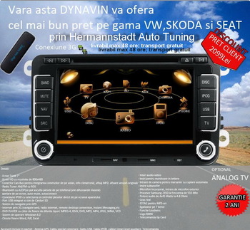Multimedia GPS DVD dedicata VW-SKODA-SEAT